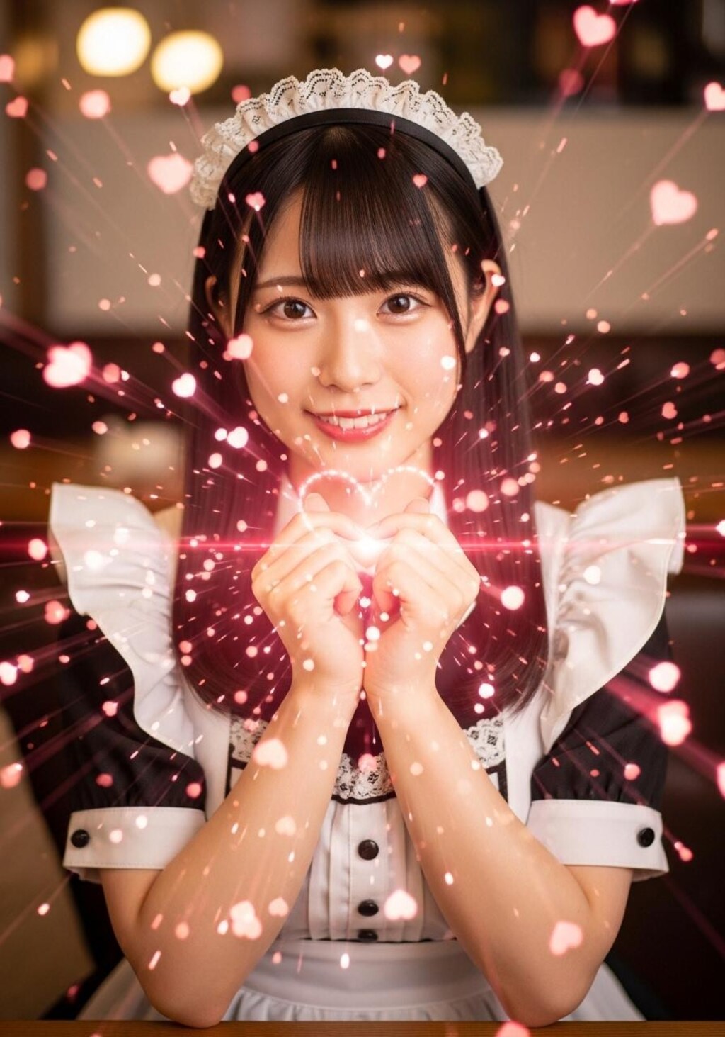 ハートのエフェクト