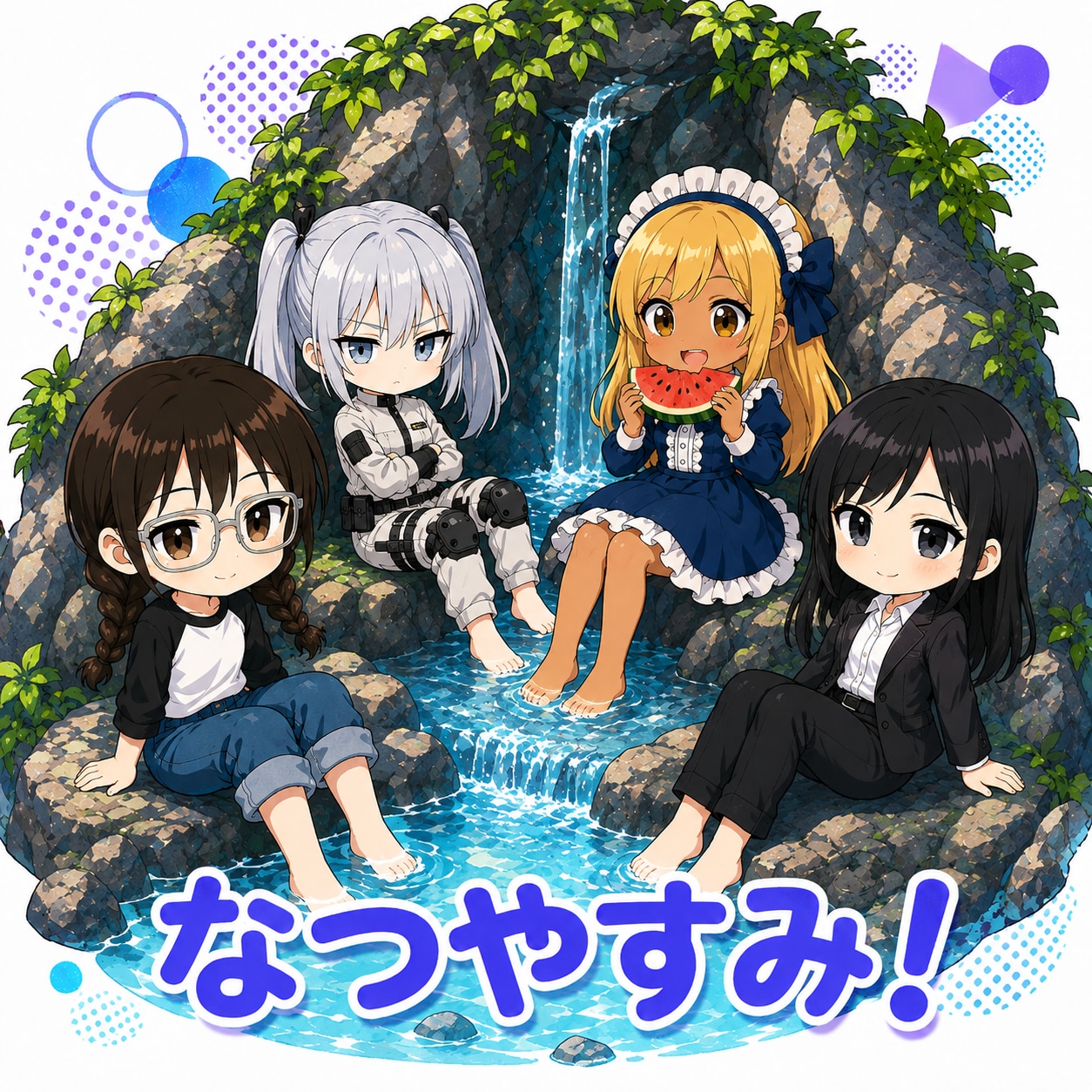 夏やすむ！ | の人気AIイラスト・グラビア