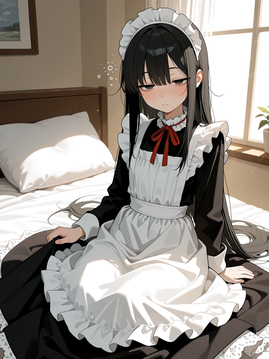 …おはよございます