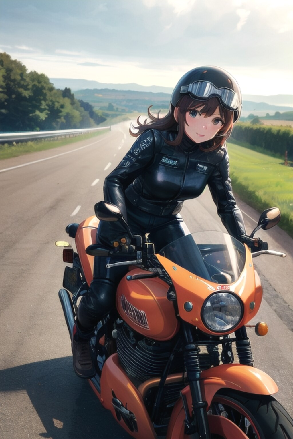 バイク好き彼女
