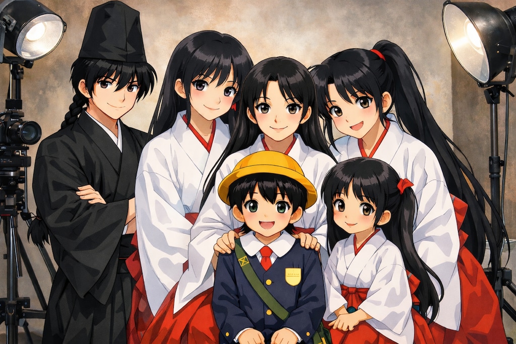 火野家家族写真2