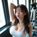 汗だく女子03 4枚目