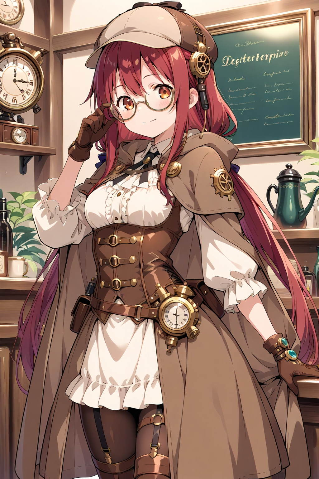 スチームパンクの探偵