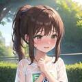 濡れ透け女の子 7枚目