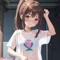 濡れ透け女の子 12枚目