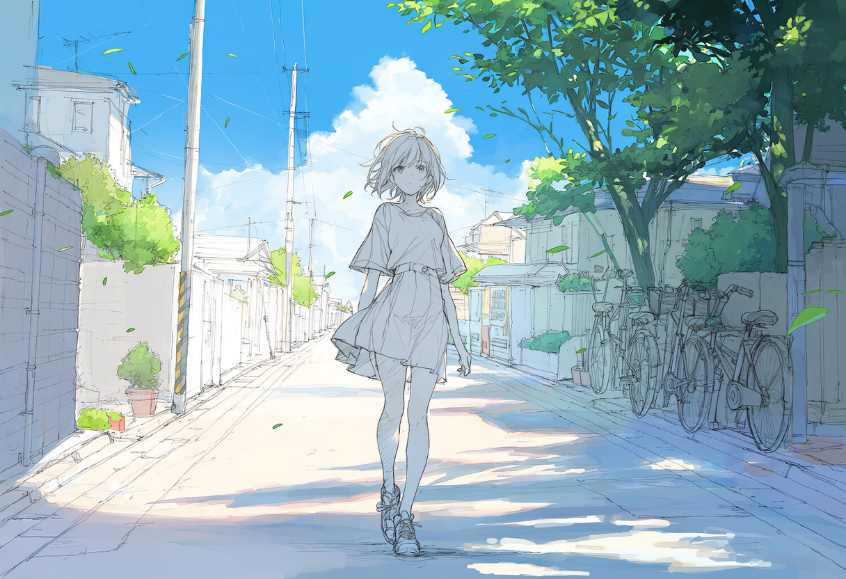 未完成の君 | の人気AIイラスト・グラビア