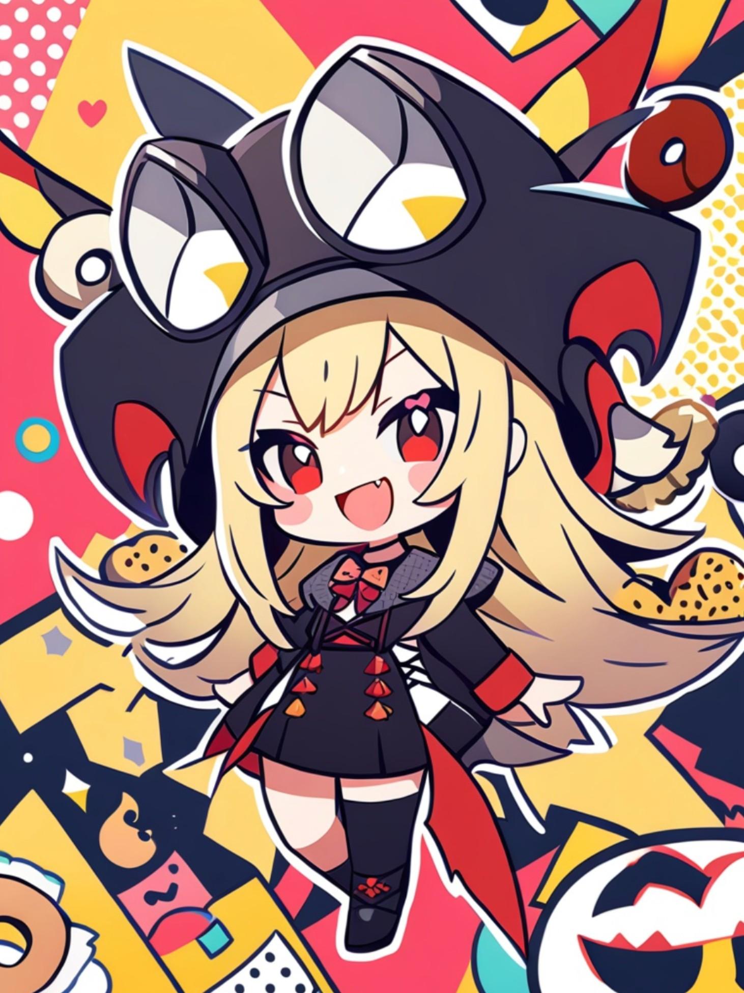 吸血鬼な金髪ちゃん | の人気AIイラスト・グラビア