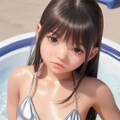 水着少女 3枚目