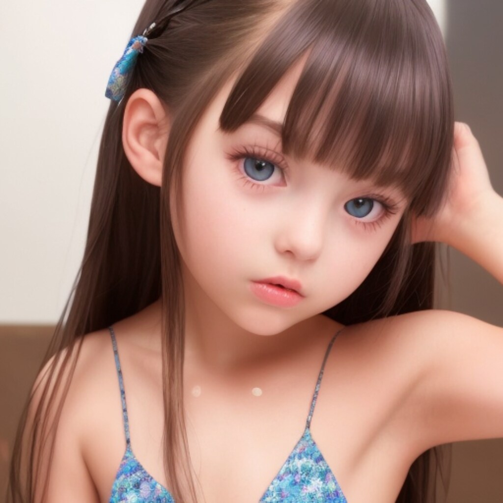 水着少女