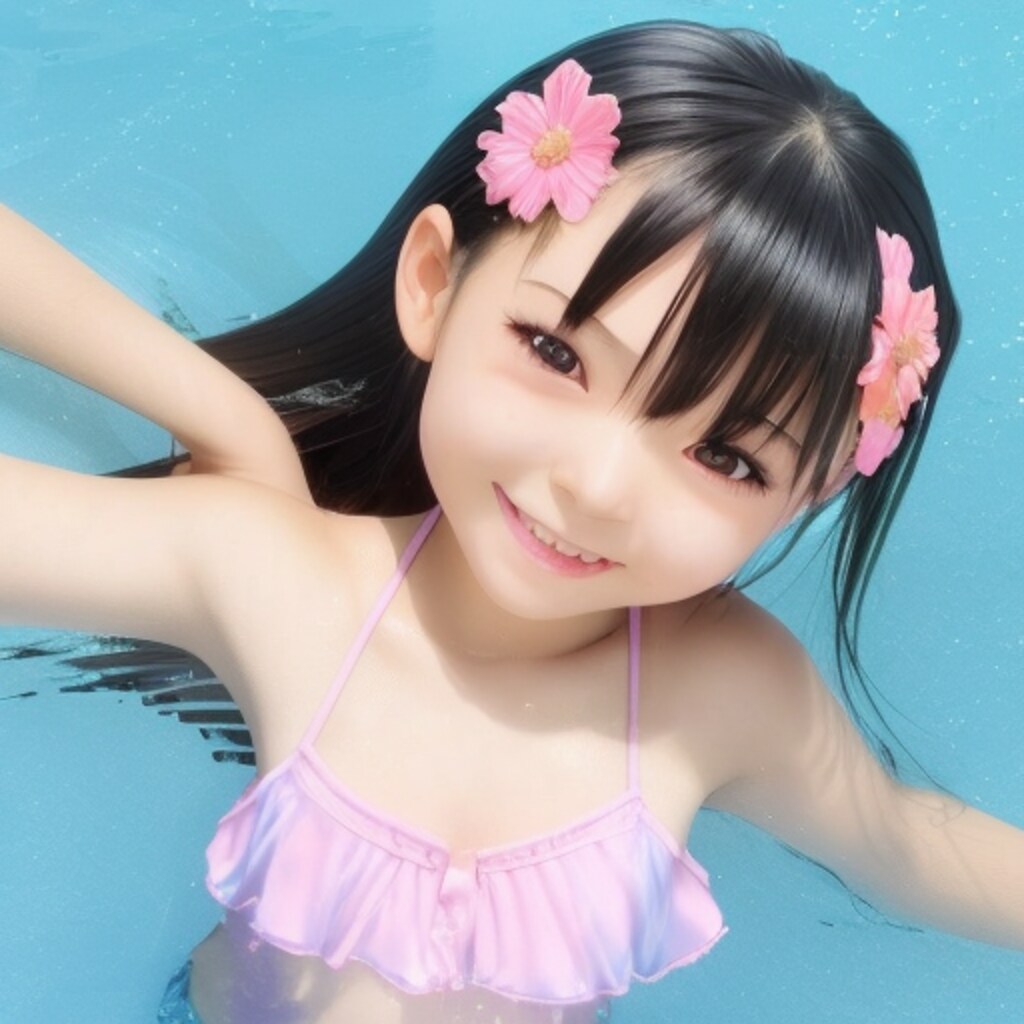 水着少女