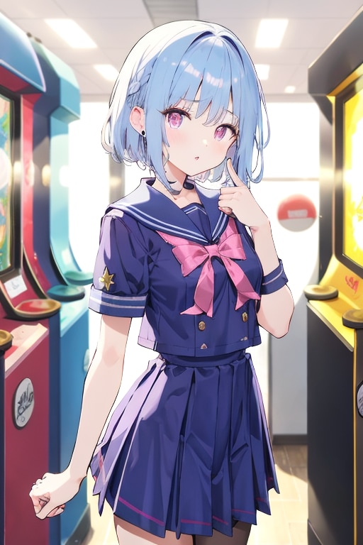 かおりちゃん　セーラー服 | の人気AIイラスト・グラビア