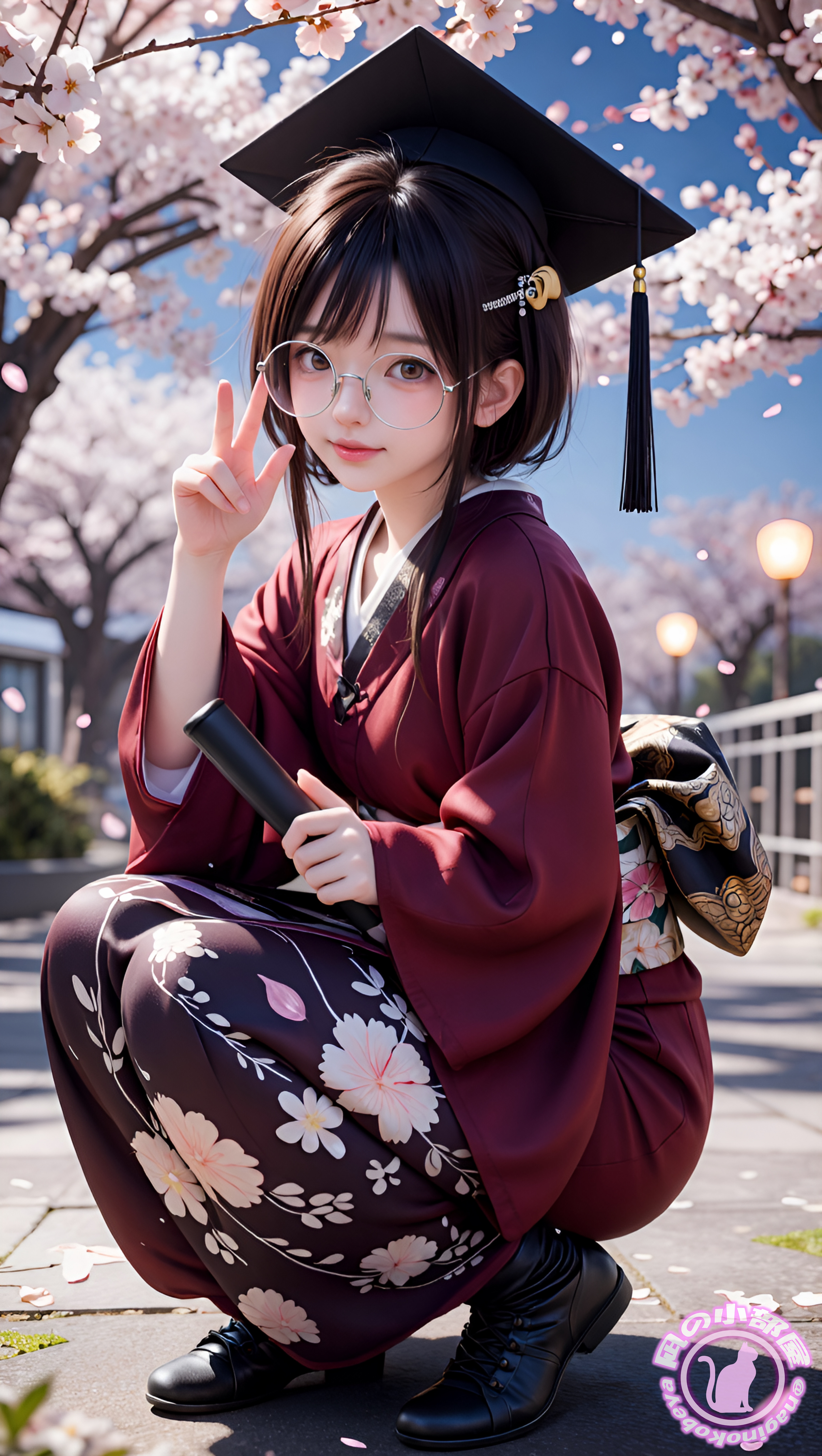 門出💕 | の人気AIイラスト・グラビア