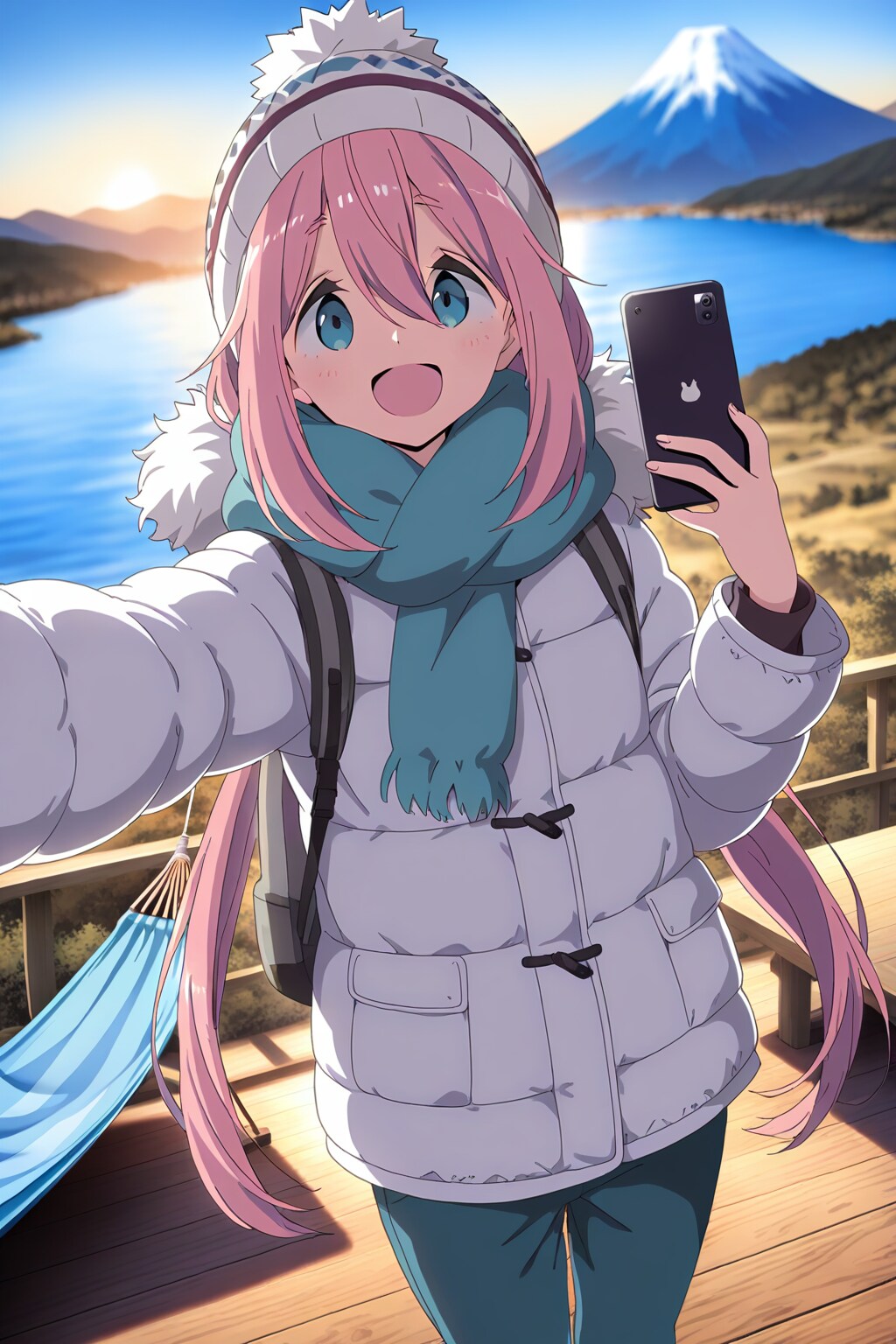 なでしこと富士山🗻❤️