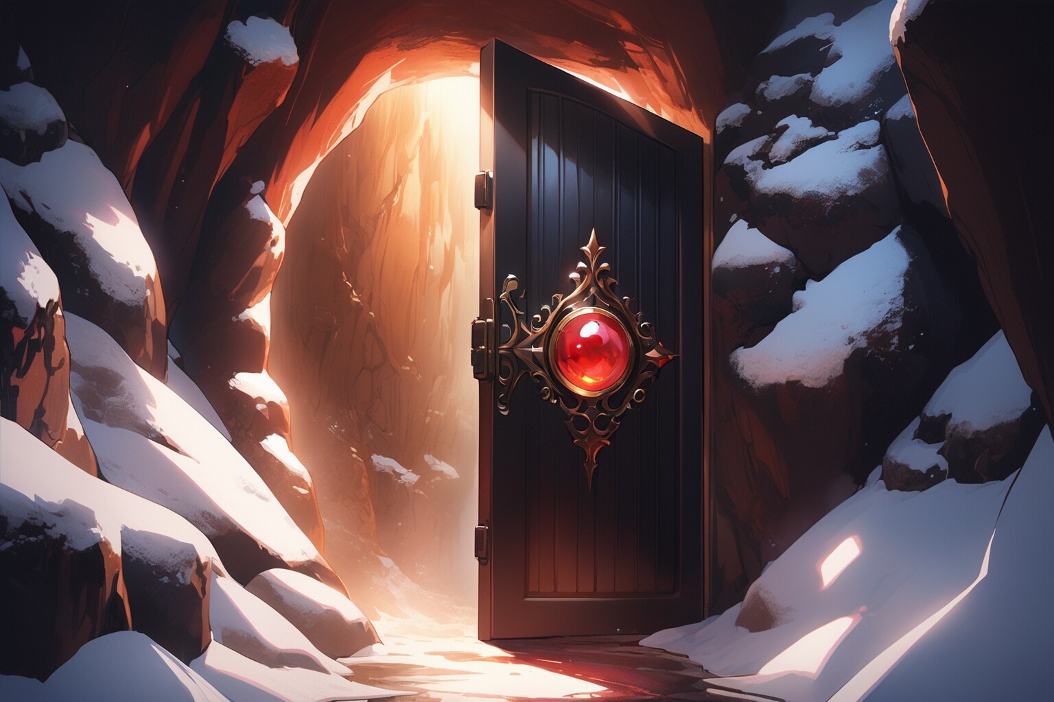 赤の扉 | の人気AIイラスト・グラビア
