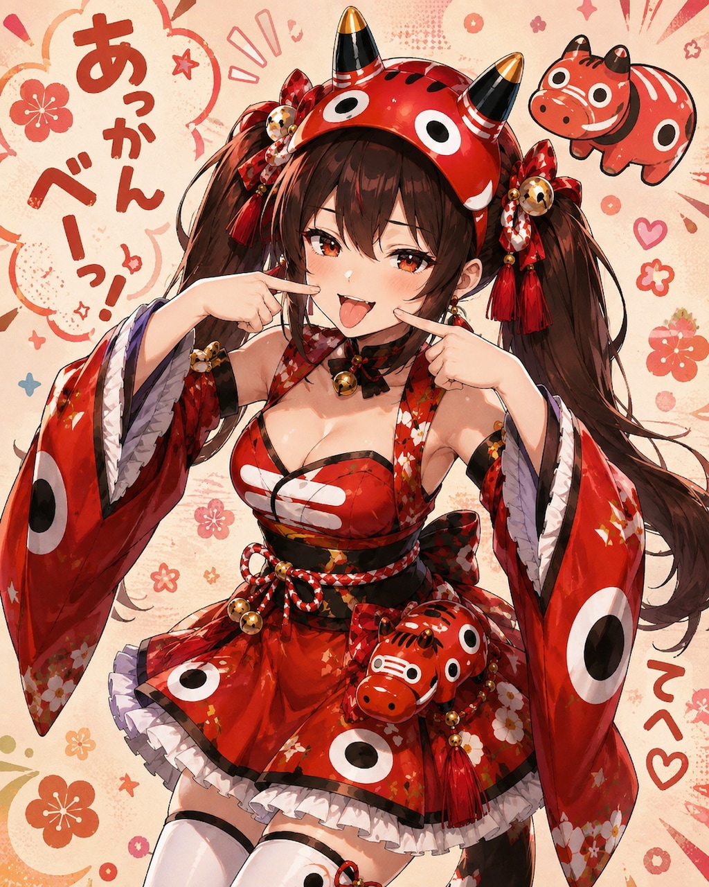 赤っンべええ～～
