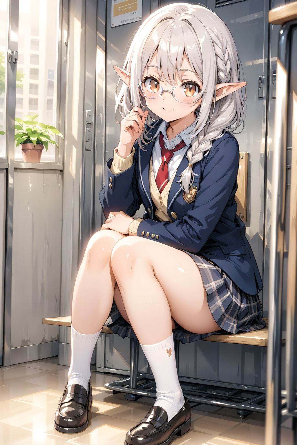 制服魔法使いさん | の人気AIイラスト・グラビア