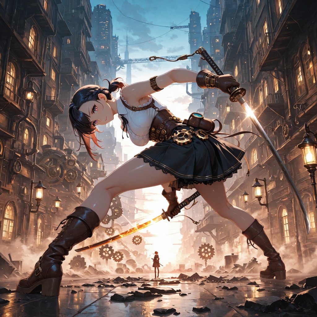 蒸気の街と少女【其の１】