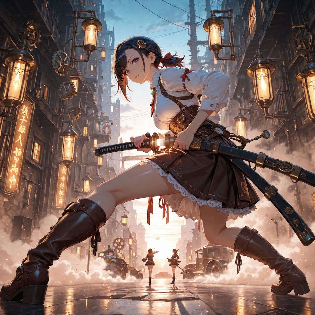 蒸気の街と少女【其の１】