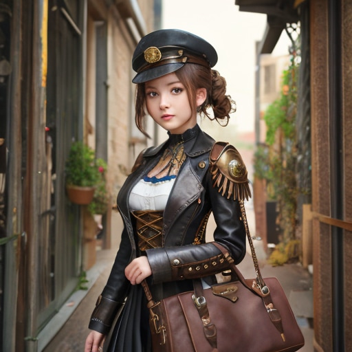 スチームパンク　郵便屋さん