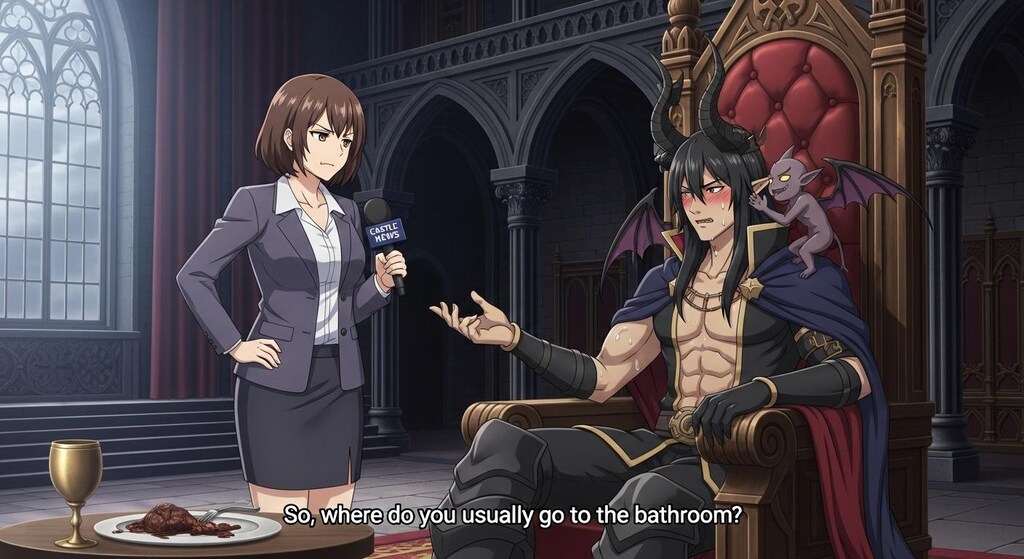 魔王城にトイレがあるのかインタビューした