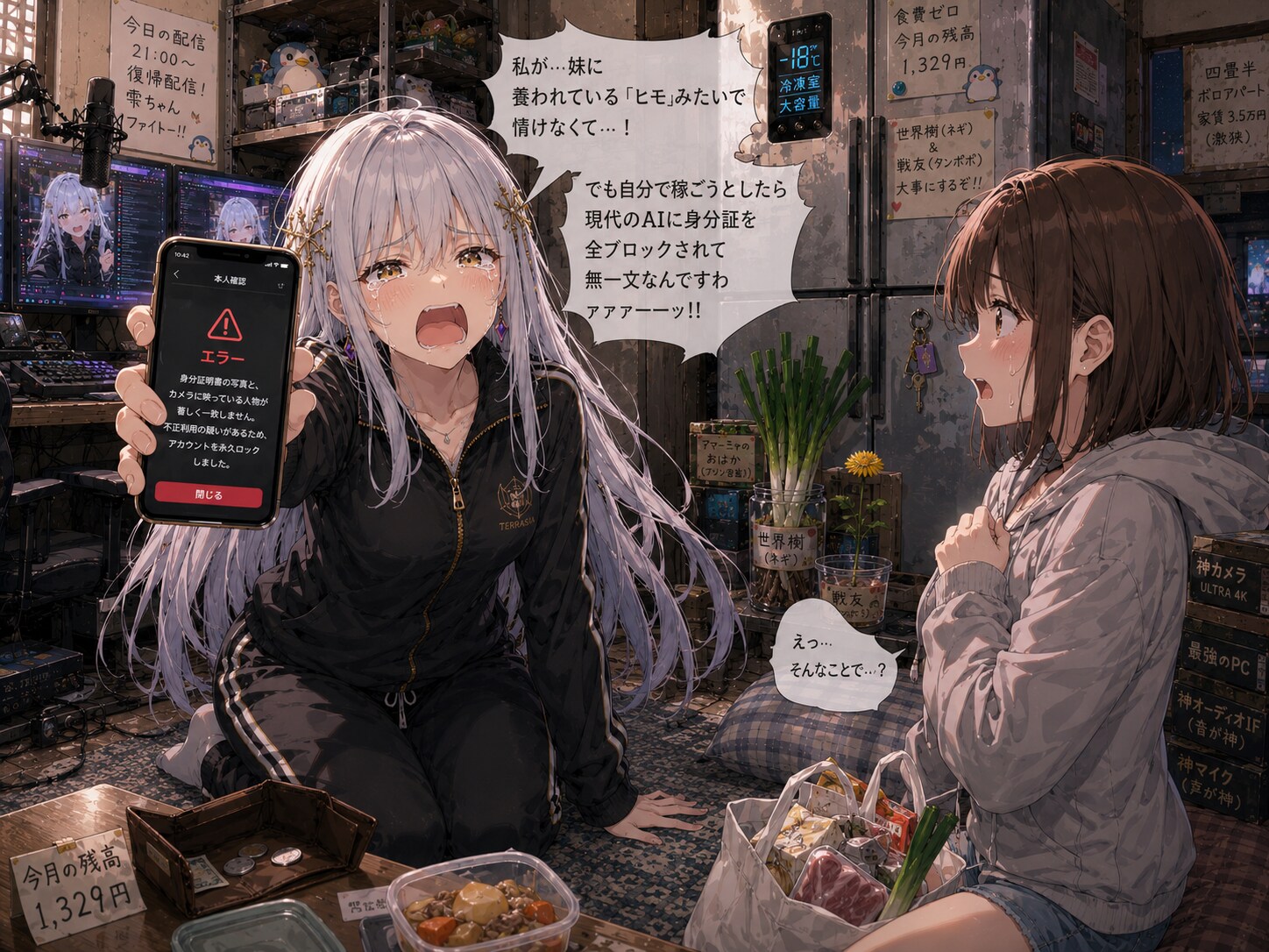 【TSポンコツ女神】第56話　「四畳半プロと、ヒモ女神」