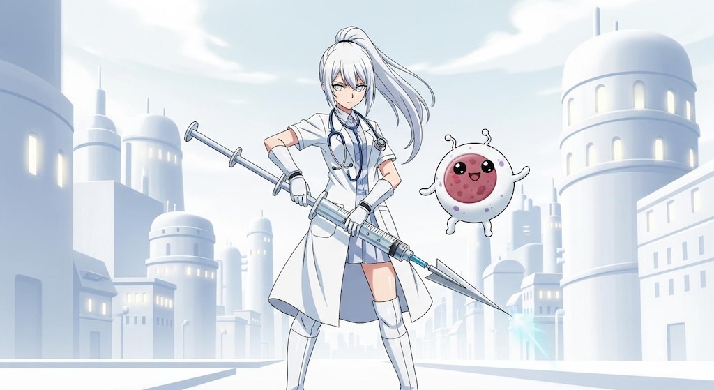 白ぽにちゃんと しろほうくん