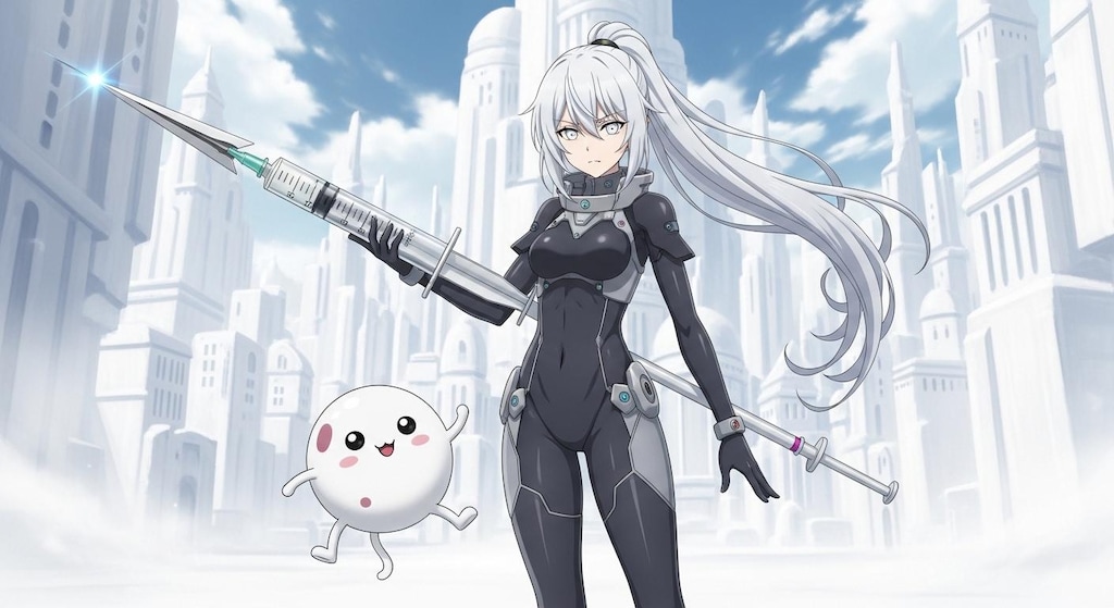 白ぽにちゃんと しろほうくん