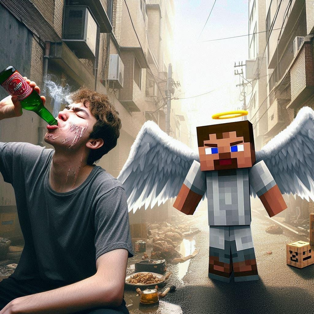 マインクラフトやさぐれ天使