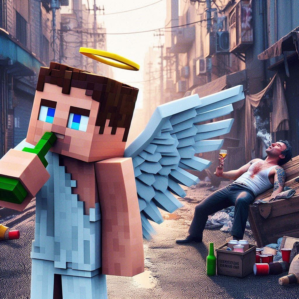 マインクラフトやさぐれ天使