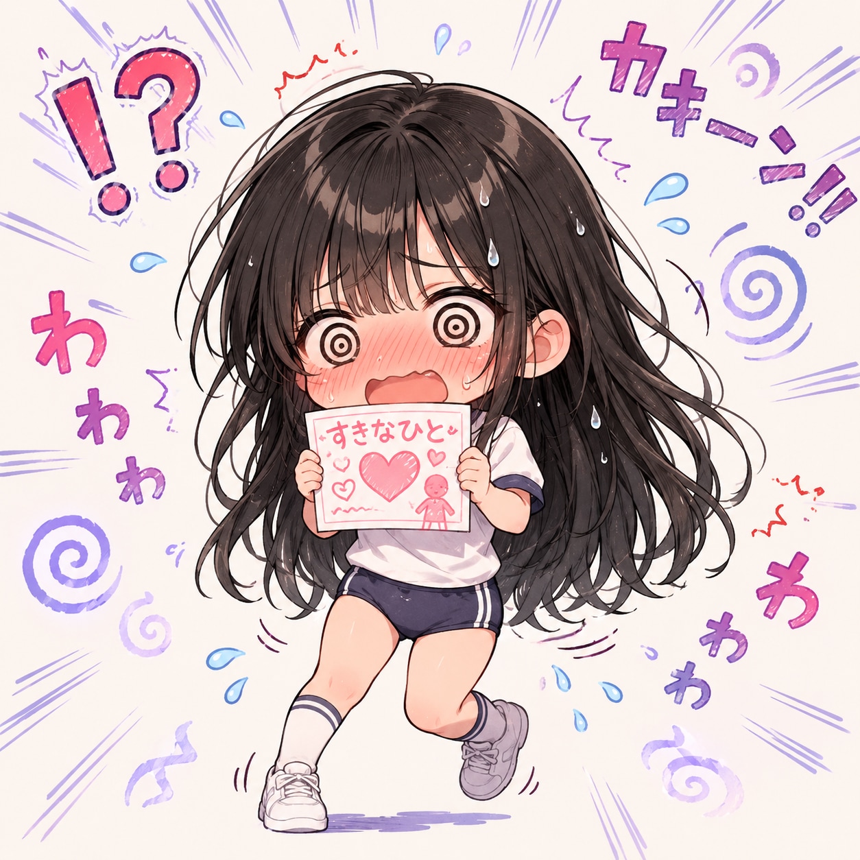 紺色ブルマ。 | の人気AIイラスト・グラビア