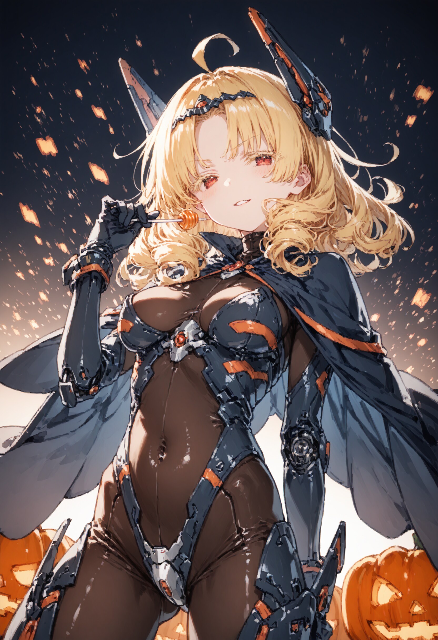 cyborgさん　Halloweenバージョン | の人気AIイラスト・グラビア