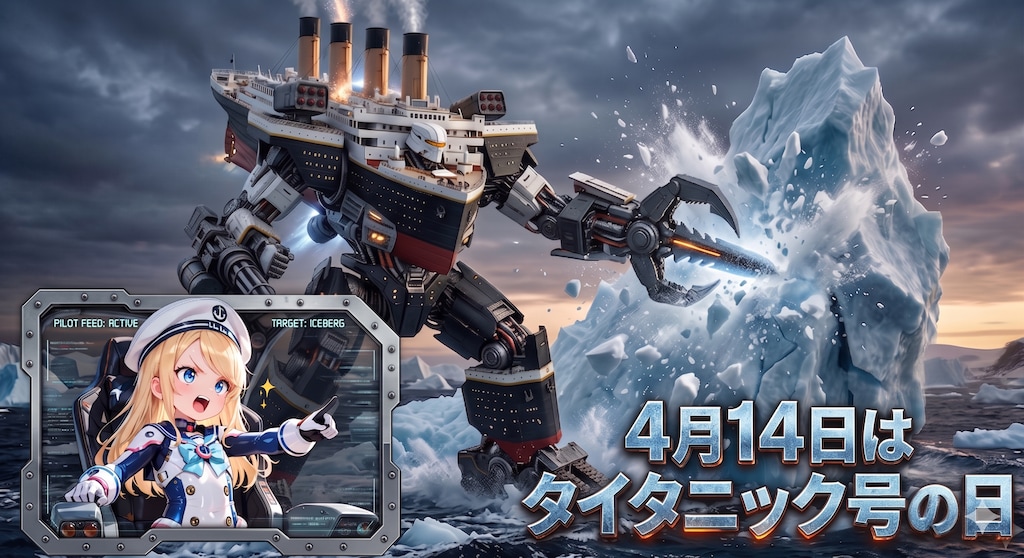 ４月１４日はタイタニック号の日