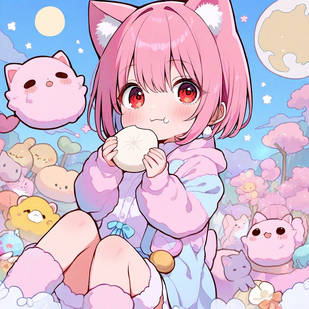 モフモフでモグモグ