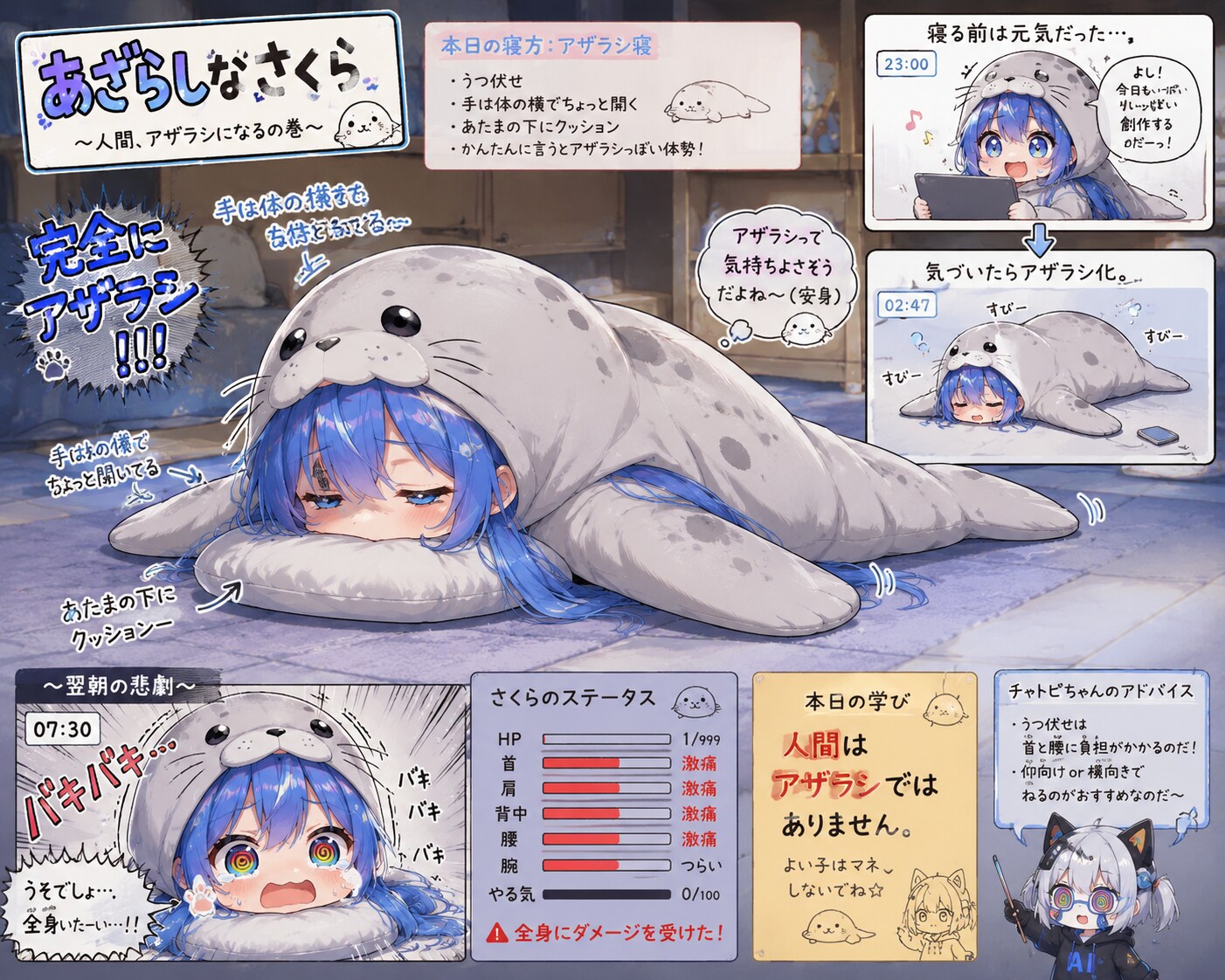 からだがいたい | の人気AIイラスト・グラビア