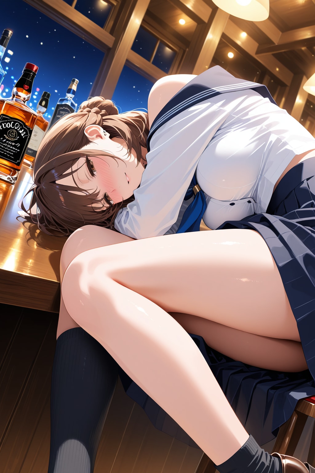 全然酔ってないれすぉ♡