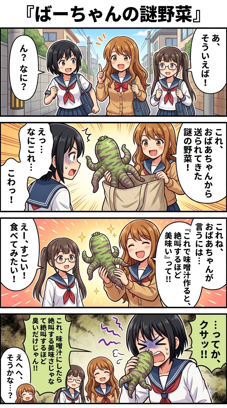 ばーちゃんの謎野菜