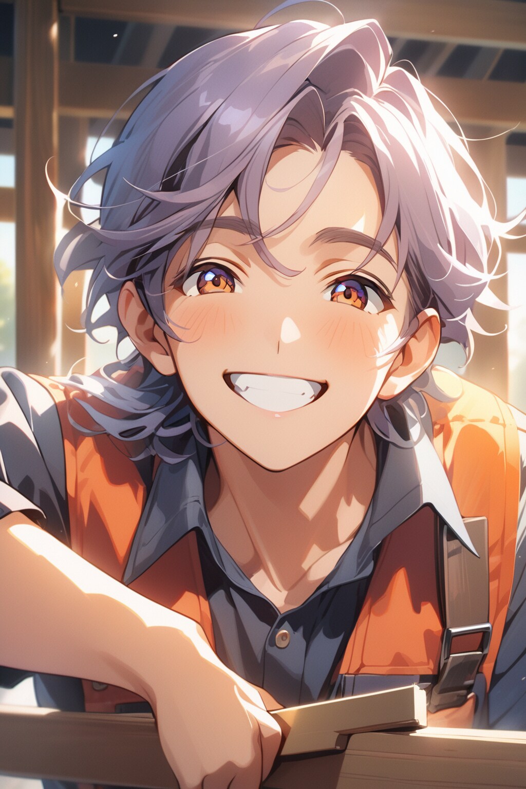 大工の男性 43歳