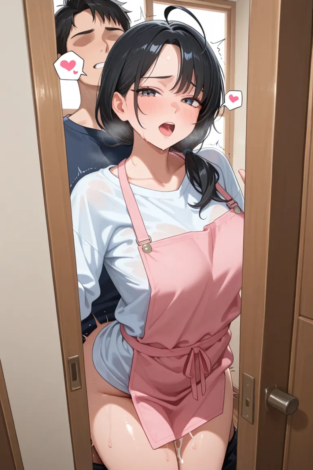 ママー、何かしてるのー？