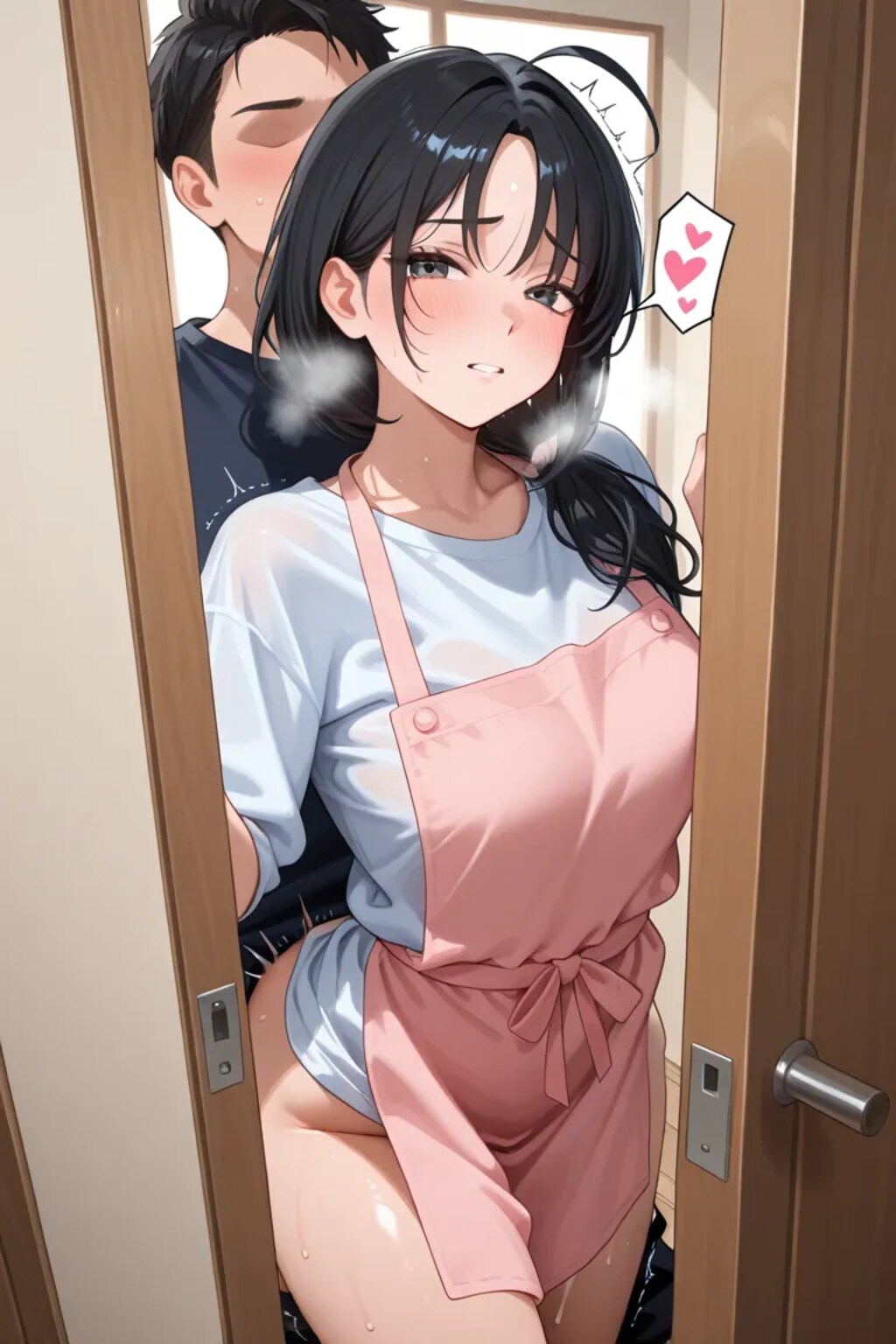 ママー、何かしてるのー？