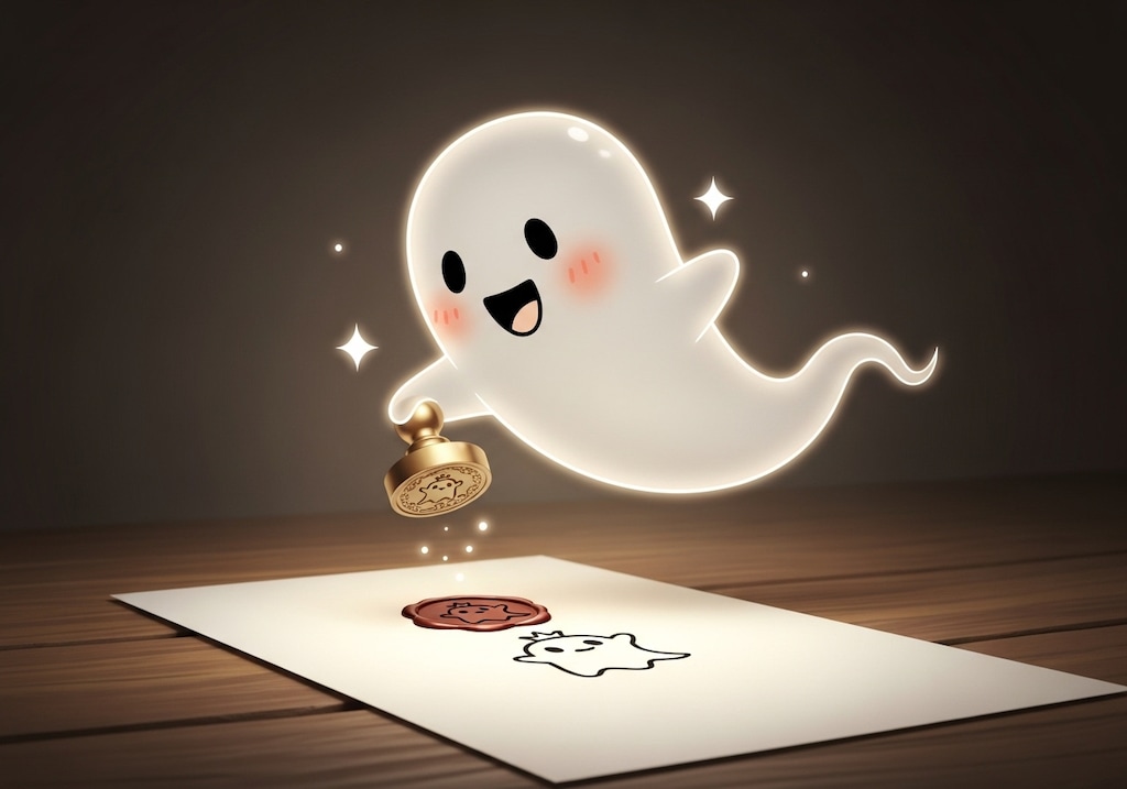 お化けさんスタンプ