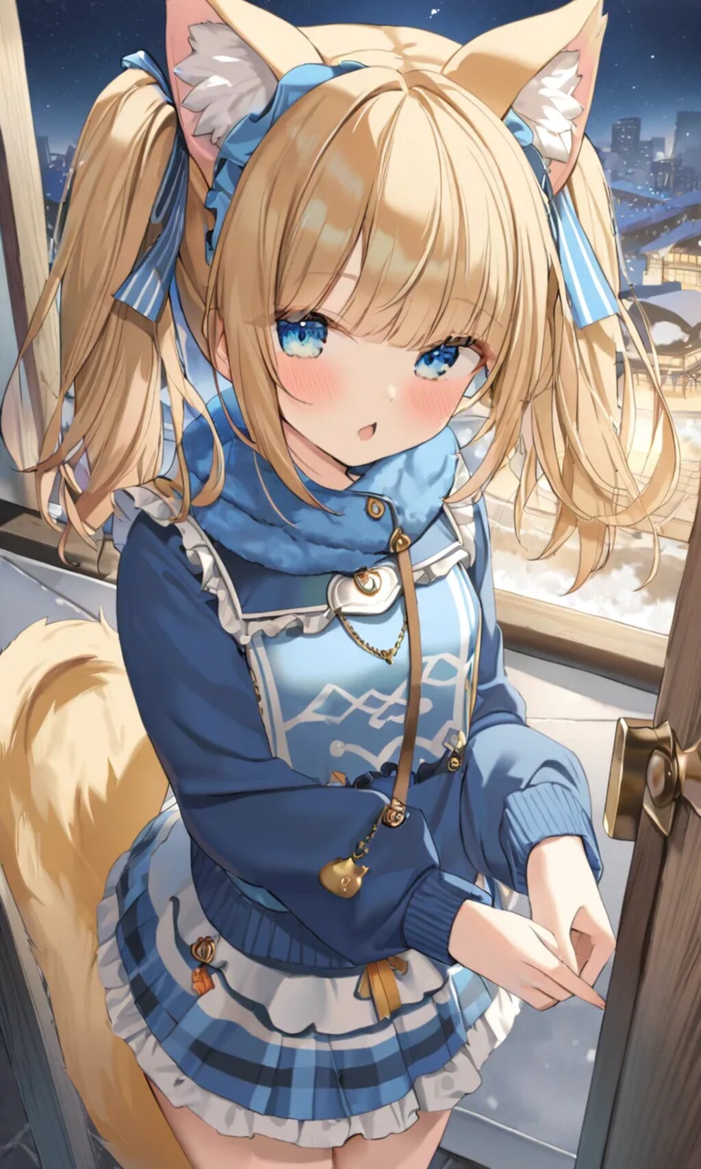 こるり「年末の夜ふかし」まや「私は毎日だ」