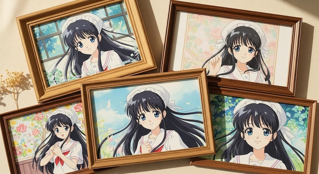 額縁に入った泣きゲーキャラを見せて「生前の娘の写真です」💦・・不謹慎なブラックジョーク😖💦