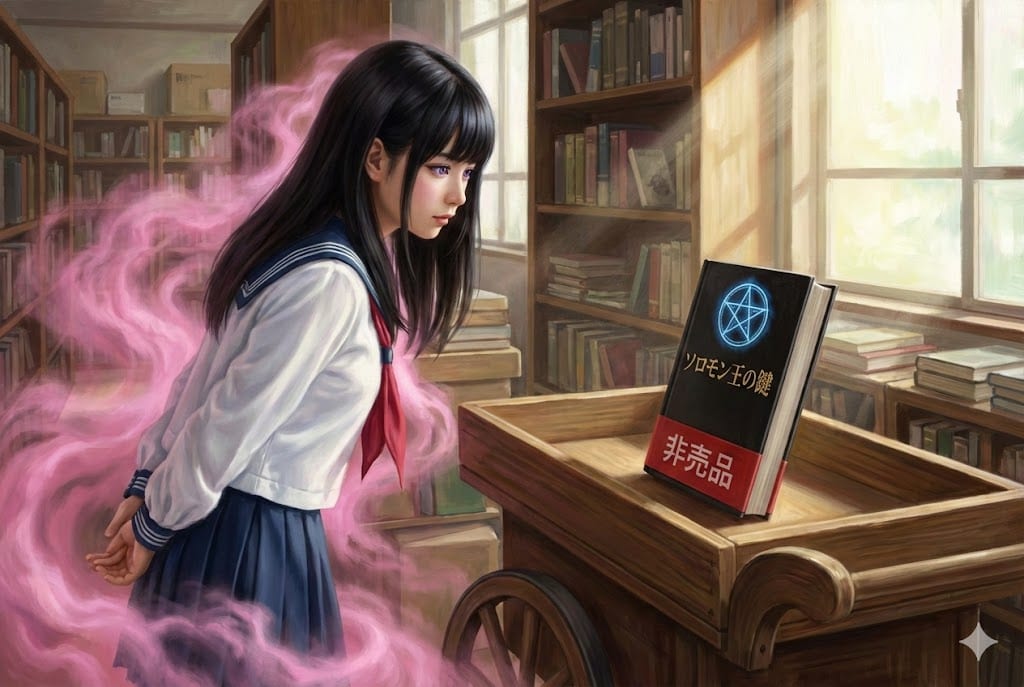 魔界へ引き込まれる少女