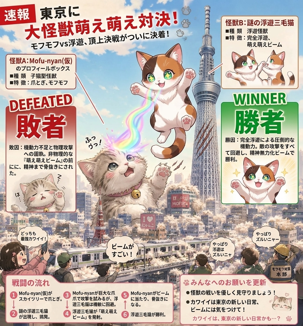 勝者：ミケ
