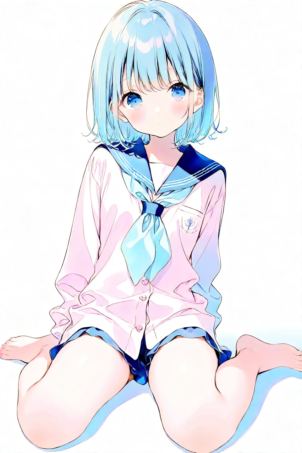 セーラー服の少女(PRISM)(44) | の人気AIイラスト・グラビア