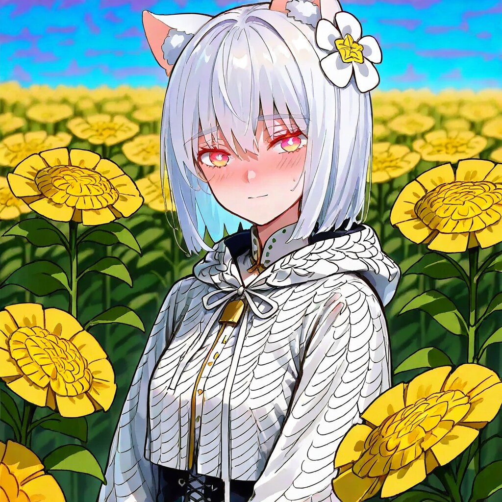 ゴッホ風のフロル