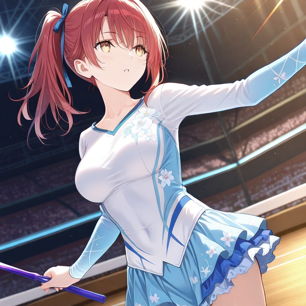 赤毛ちゃん　新体操部③
