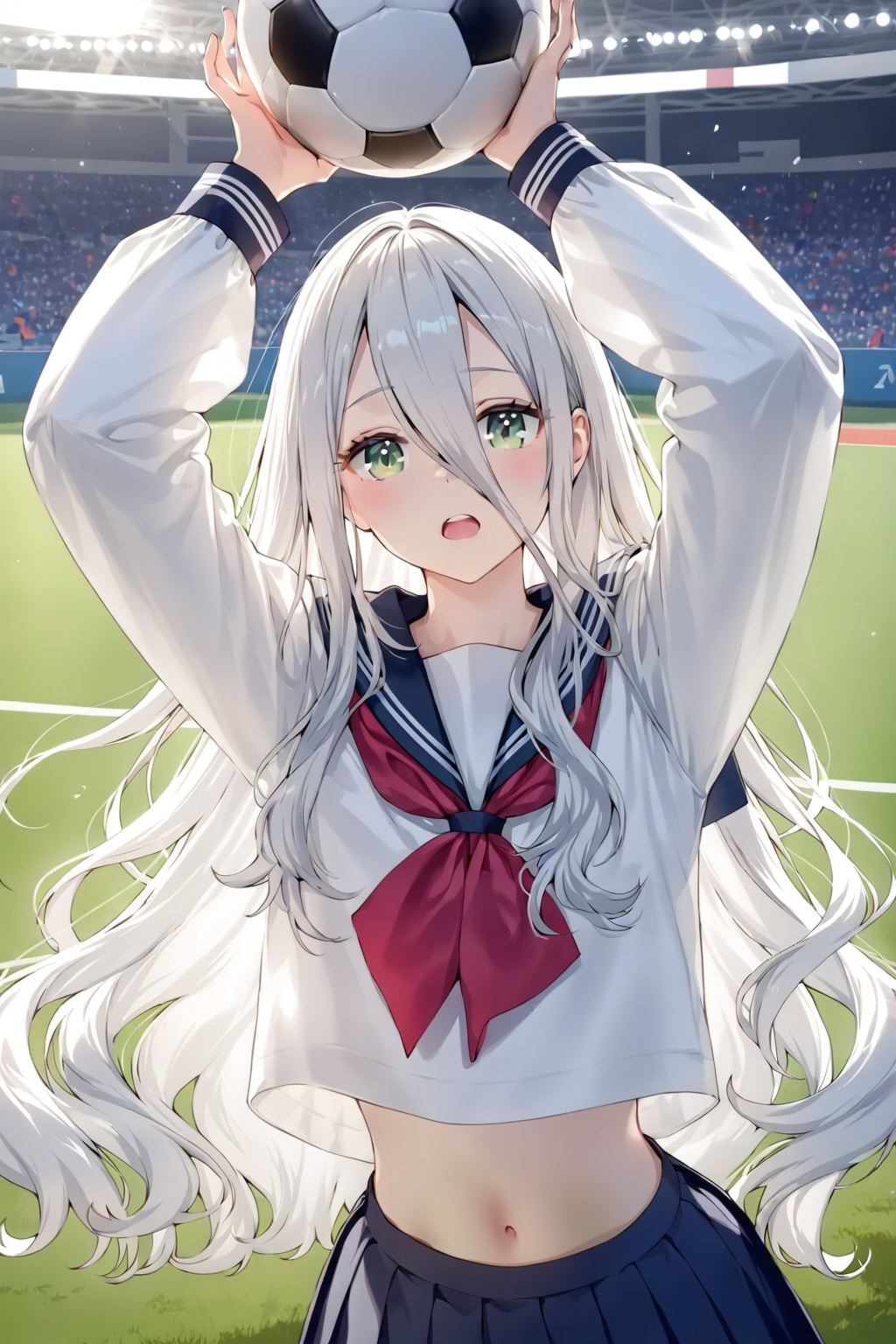 ボール持っちゃ、ダメですか？