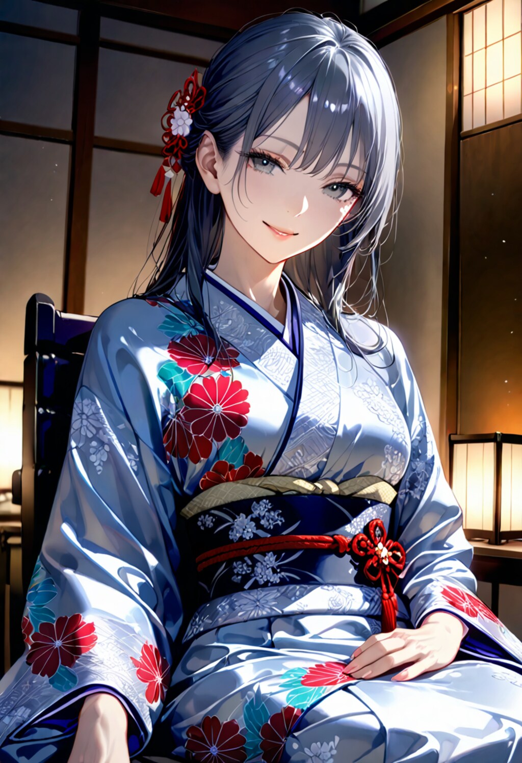 【Today's illustration】kimono③