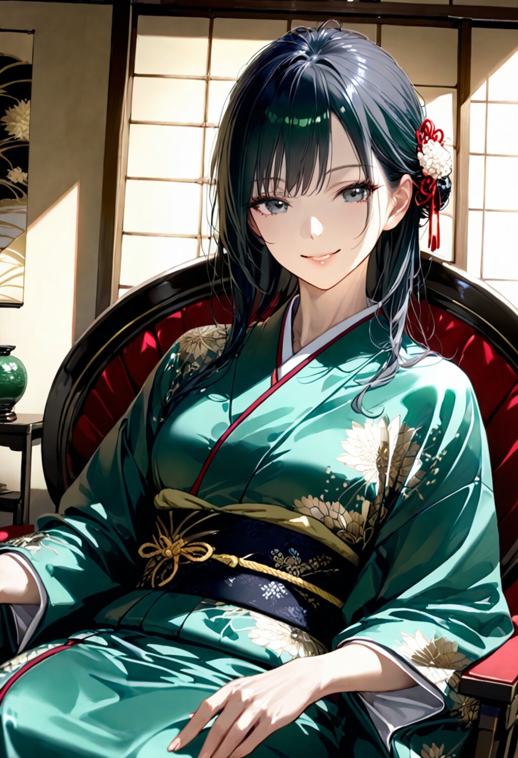 【Today's illustration】kimono③